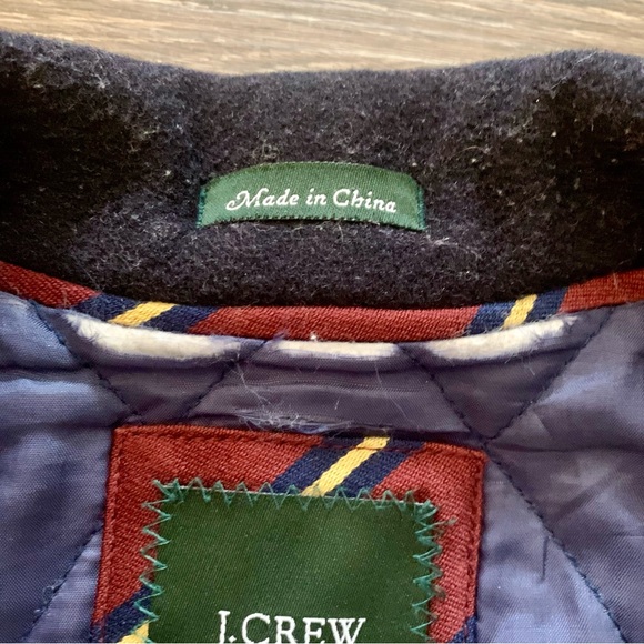 J. Crew 100% Wool Peacoat - Picture 8 of 10